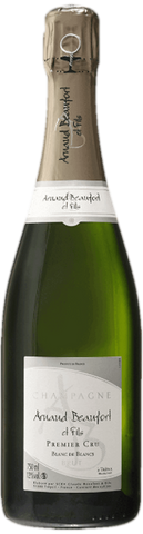 Champagne Aoc Blanc de Blancs Brut Premiere Cru Arnaud Beaufort